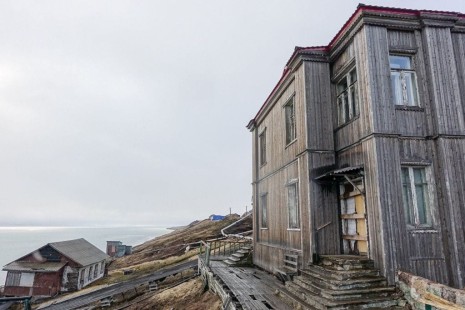 Ruin at Barentsburg